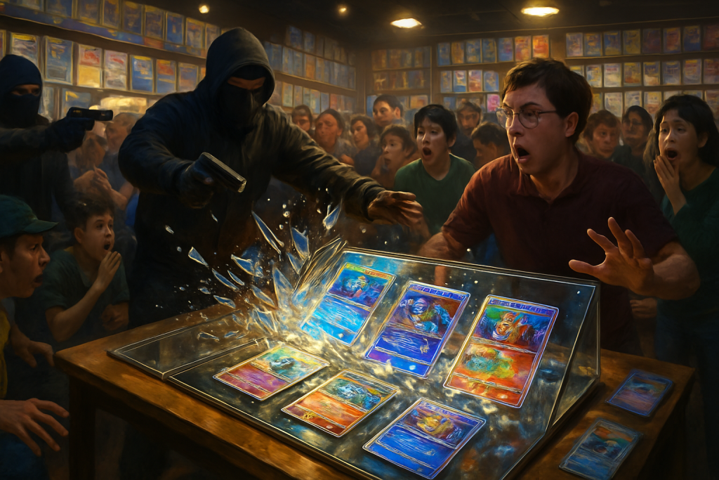 The Manhattan Poké Court heist